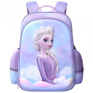 Disney Детский рюкзак из полиэстера серии Frozen разноцветный, Ice Snow Rainbow Purple [Wind-Operated Storage]