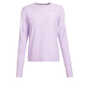 Футболка Performance ADIDAS PERFORMANCE Own The Run, светло-фиолетовый