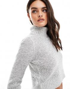 Водолазка светло-серого цвета Threadbare