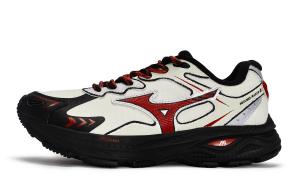 Mizuno Кроссовки Racer S Low top Unisex Black White Red Silver