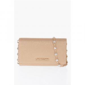 Золотой полиэтиленовый кошелек Moschino, Gold