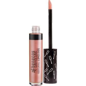 Натуральный блеск для губ розового цвета benecos, 5 ml