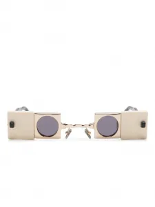 Солнцезащитные очки Q50 в геометричной оправе Kuboraum, нейтральный