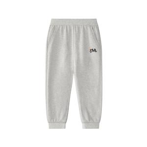 Трикотажные спортивные штаны для детей 3-7 лет FILA KIDS, слоновая кость