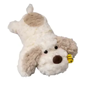 Очаровательная и милая плюшевая кукла щенка медового цвета высотой 35см Handsome, Ecru Puppy