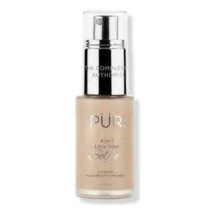 Тональный крем и консилер 4-в-1 Love Your Selfie Longwear Foundation & Concealer PÜR, MG5 Almond (golden medium with golden undertones)