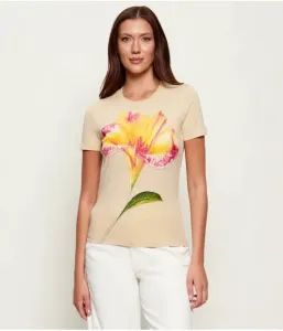 Футболка Estocolmo slim fit Desigual, бежевый