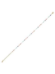 Adeliás Женский кулон из нержавеющей стали с золотой жемчужиной