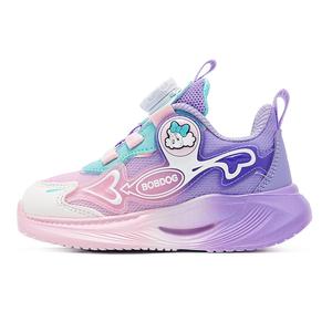 Кроссовки детские с низким верхом, дышащие, с защитой от отскока, для детей BOBDOG, фиолетовый