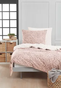 Комплект постельного белья, пододеяльник, двустороннее постельное белье, двухсторонний, современный, 4 размера, цвет: античная роза, размер: 135 х 200 см Mixibaby