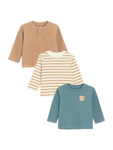 Рубашка Cool Club, синий/светло-коричневый