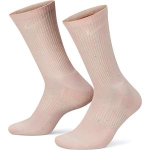 Женские носки Nike до середины икры, цвет 2 double packs (Oxford Powder / Dream Venice)