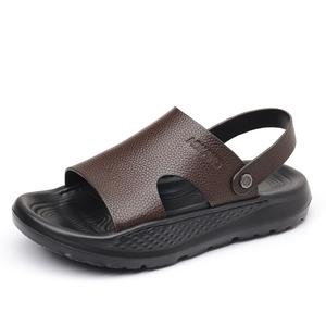 AOKANG Мужские пляжные сандалии коричневые, цвет Brown