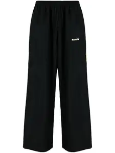 Спортивные брюки с вышитым логотипом BARROW, черный