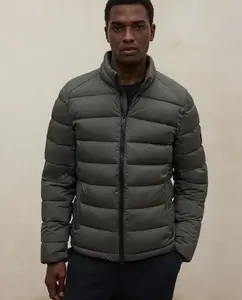 Мужская куртка на молнии с манжетами на резинке Ecoalf, зеленый