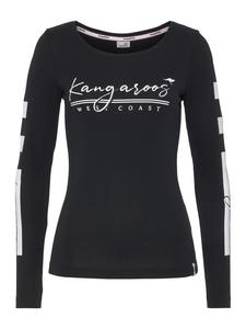 Рубашка с длинным рукавом Kangaroos, черный