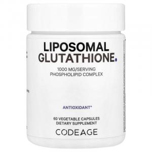 Codeage, Липосомальный глутатион, 60 растительных капсул