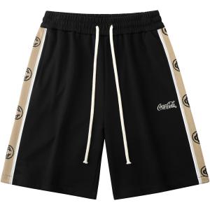 Повседневные шорты унисекс Coca-Cola, Черный (Ледяной шелк)
