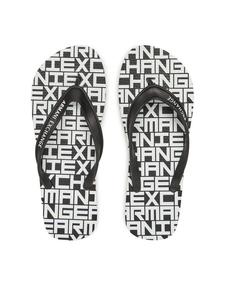 Шлепанцы Xuq002 Xv676 N814 Armani Exchange, черный