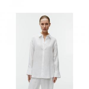 Рубашка женская Arket льняная, белый