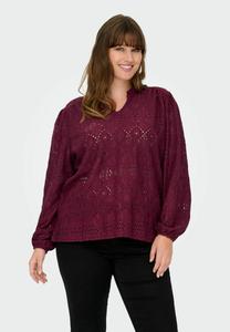 Блуза ONLY Carmakoma CARLUZIA, Zinfandel/Bordeaux