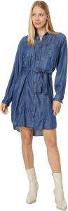 Платье Hatley Riley Shirtdress, цвет Maritime Denim Wash