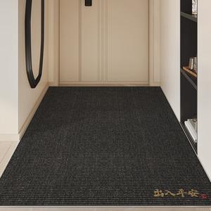 Xinglianxin Ковер 70х100 см из хлопка для прихожей, устойчивый к загрязнениям, моющийся, черный с золотом