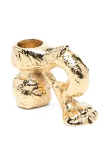 Подсвечник в виде львиной лапы, 5х7,3х2,5 см, Alighieri, золотистый