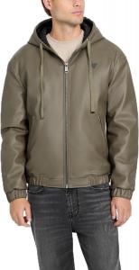 Толстовка с капюшоном Yeray Pu для мужчин от GUESS, Oak Shade