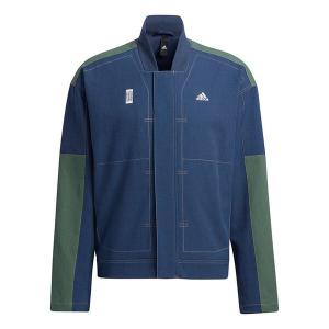 Куртка adidas Series WJ JKT Denim Training Sports Jacket Navy Blue, синий