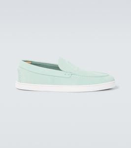 Кожаные лодочные туфли Varsiboat Christian Louboutin, Iceberg