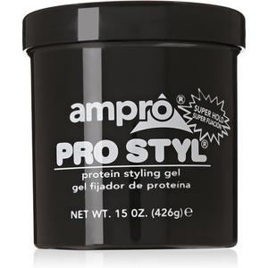 Pro Styl Protein Super Hold Стайлинг Гель 15 унций Ampro