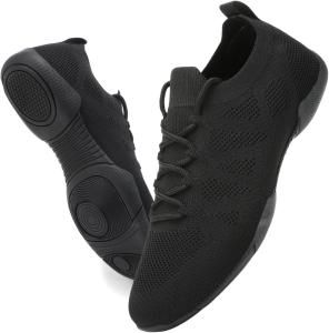 Кроссовки для черлидинга для девочек, черлидинг, танцы, гибкая гимнастика, спортивная подготовка, теннис, женские, взрослые, молодежные, детские Kvwqoty, черный