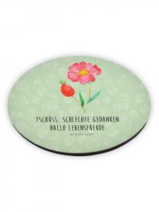 Mr. & Mrs. Panda Магнит на холодильник в виде цветка HageRundes с надписью, выполненный в зеленом цвете листьев