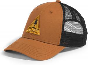 The North Face Unisex-Adult Graphic Mudder Trucker | Snapback Baseball Cap для мужчин и женщин, повседневная летняя кепка, Burnt Umber/Tnf Black