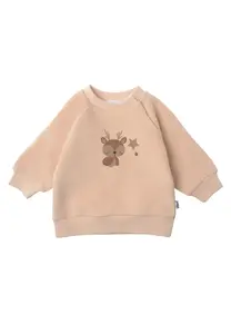 Толстовка Liliput "Северный олень" с круглым вырезом, бежевый