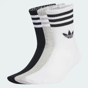 Носки adidas Three Stripes Crew Socks, набор из 3 пар