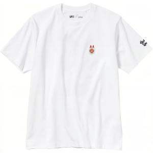 Футболка Ghibli X Studio Ghibli Co-titled Series унисекс 00 белая Uniqlo, белый