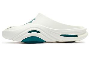 N40 Шлепанцы унисекс белый/зеленый 361°