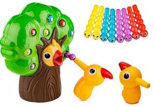 Магнитное дерево, образовательная игровая доска, развивающее обучение цвету для детей 3, 4, 5 лет PakaNiemowlaka