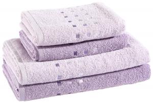 Набор полотенцев Esposa, 50x100 см, фиолетовый