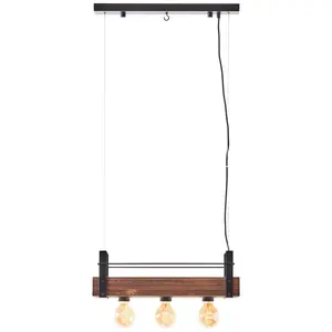 Подвесной светильник Brilliant BankWood, черный