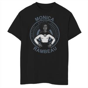 Футболка с рисунком Monica Rambeau Hero Shot C2 для мальчиков 8–20 лет Marvel WandaVision Licensed Character
