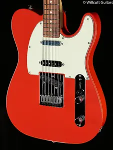Fender Deluxe Nashville Telecaster Fiesta Red Pau Ferro (116)