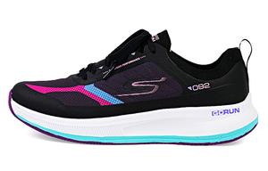 Кроссовки Go Run Pulse Lifestyle женские с низким верхом, черные/многоцветные Skechers