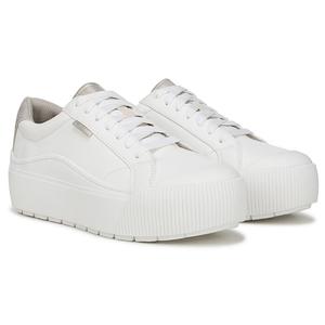 Кроссовки на шнуровке Time off max Dr. Scholl'S, white gold faux leather