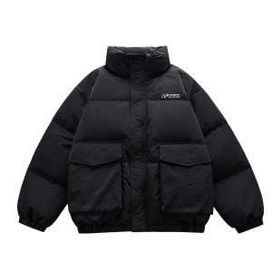 Пуховик Unisex Stand Collar Thickened Others Jeep, pure черный