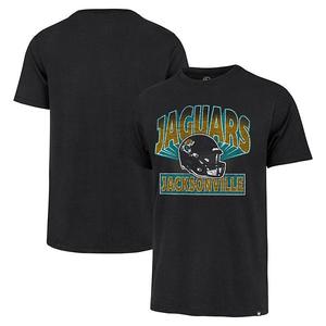 Мужская футболка '47 Jacksonville Jaguars Amplify Franklin черная Unbranded