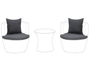 Наволочка Beliani CAPRI, серый - текстиль - 70 x 5 x 60 см