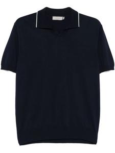 Canali футболка тонкой вязки, синий